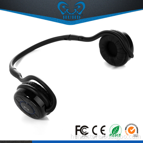 Integrated control buttons noise cancelling wireless bluetooth headphone earphone